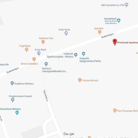Promenad Apartman Mohács Exteriör bild